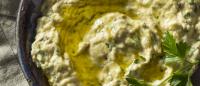 baba ghanoush in a bowl